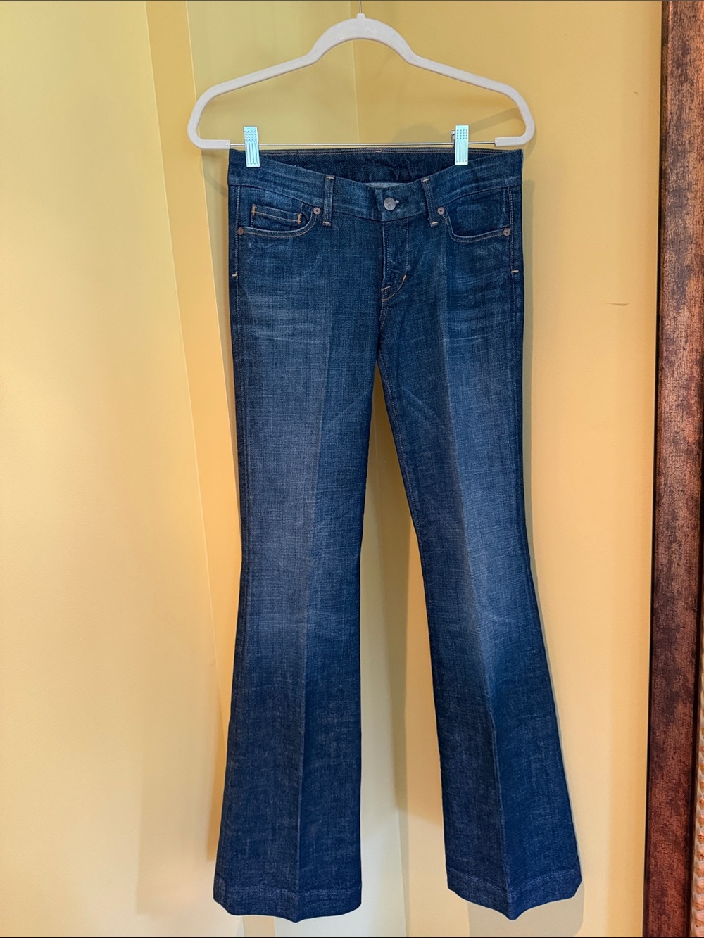 Citizens Of Humanity Dark Blue Flared Jeans
